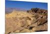 The USA, California, Death Valley National Park, Zabriskie Point, badlands against Panamint Range-Udo Siebig-Mounted Photographic Print