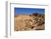 The USA, California, Death Valley National Park, Zabriskie Point, badlands against Panamint Range-Udo Siebig-Framed Photographic Print