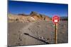 The USA, California, Death Valley National Park, Zabriskie Point, badlands footpath-Udo Siebig-Mounted Photographic Print