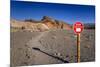 The USA, California, Death Valley National Park, Zabriskie Point, badlands footpath-Udo Siebig-Mounted Photographic Print