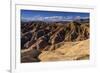 The USA, California, Death Valley National Park, Zabriskie Point, badlands-Udo Siebig-Framed Photographic Print