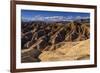 The USA, California, Death Valley National Park, Zabriskie Point, badlands-Udo Siebig-Framed Photographic Print