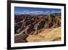 The USA, California, Death Valley National Park, Zabriskie Point, badlands-Udo Siebig-Framed Photographic Print