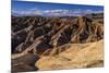 The USA, California, Death Valley National Park, Zabriskie Point, badlands-Udo Siebig-Mounted Photographic Print