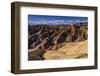 The USA, California, Death Valley National Park, Zabriskie Point, badlands-Udo Siebig-Framed Photographic Print