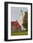 The USA, Michigan, Port Huron, Fort Gratiot, Lighthouse-Rainer Mirau-Framed Photographic Print