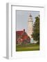 The USA, Michigan, Port Huron, Fort Gratiot, Lighthouse-Rainer Mirau-Framed Photographic Print