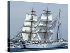 The USCGC Eagle, a 295-foot Barque Used As a Training Cutter-Stocktrek Images-Stretched Canvas