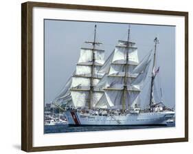 The USCGC Eagle, a 295-foot Barque Used As a Training Cutter-Stocktrek Images-Framed Photographic Print