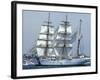 The USCGC Eagle, a 295-foot Barque Used As a Training Cutter-Stocktrek Images-Framed Photographic Print