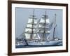 The USCGC Eagle, a 295-foot Barque Used As a Training Cutter-Stocktrek Images-Framed Photographic Print