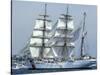 The USCGC Eagle, a 295-foot Barque Used As a Training Cutter-Stocktrek Images-Stretched Canvas