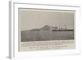 The Use of Welsh Coal in the Channel Squadron-null-Framed Giclee Print