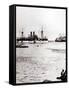 The Uss Maine Entering the Port of Havana, Cuba, 1898 (B/W Photo) (See 206526, 206527)-American Photographer-Framed Stretched Canvas