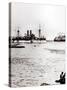 The Uss Maine Entering the Port of Havana, Cuba, 1898 (B/W Photo) (See 206526, 206527)-American Photographer-Stretched Canvas