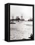 The Uss Maine Entering the Port of Havana, Cuba, 1898 (B/W Photo) (See 206526, 206527)-American Photographer-Framed Stretched Canvas