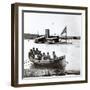 The USS Onondaga on the James River, Virginia in 1864-null-Framed Giclee Print