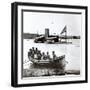 The USS Onondaga on the James River, Virginia in 1864-null-Framed Giclee Print