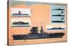 The Uss Saratoga, Converted from a Battle Cruiser to Become an Aircraft Carrier-John S. Smith-Stretched Canvas