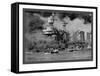 The Uss West Virginia at Pearl Harbor-U.S. Gov'T Navy-Framed Stretched Canvas