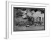 The Uss West Virginia at Pearl Harbor-U.S. Gov'T Navy-Framed Art Print