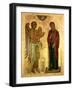 The Ustiug Annunciation, circa 1130-40-null-Framed Giclee Print