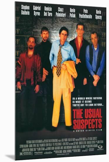 The Usual Suspects-null-Mounted Poster