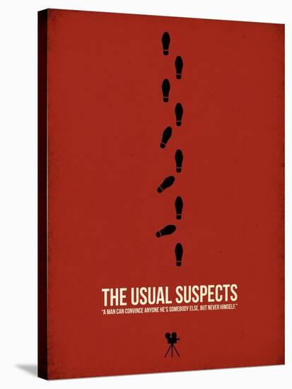 The Usual Suspects-David Brodsky-Stretched Canvas