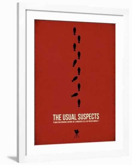 The Usual Suspects-David Brodsky-Framed Art Print