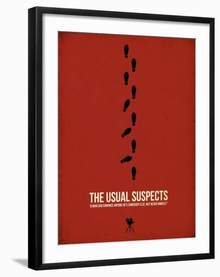 The Usual Suspects-David Brodsky-Framed Art Print