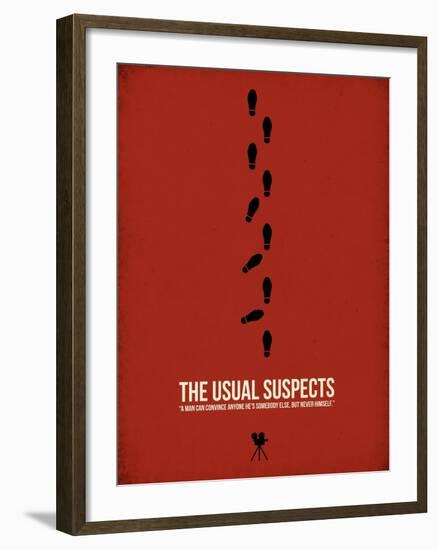 The Usual Suspects-David Brodsky-Framed Art Print