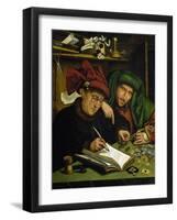 The Usurers, after Massys-Marinus Van Reymerswaele-Framed Giclee Print