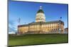 The Utah State Capitol Building at Dusk, Salt Lake City, Utah, Usa-Chris Hepburn-Mounted Photographic Print
