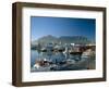 The V & A Waterfront and Table Mountain Cape Town, Cape Province, South Africa-Fraser Hall-Framed Photographic Print