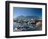 The V & A Waterfront and Table Mountain Cape Town, Cape Province, South Africa-Fraser Hall-Framed Photographic Print