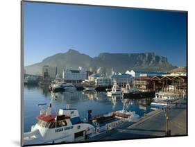 The V & A Waterfront and Table Mountain Cape Town, Cape Province, South Africa-Fraser Hall-Mounted Photographic Print