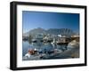 The V & A Waterfront and Table Mountain Cape Town, Cape Province, South Africa-Fraser Hall-Framed Photographic Print