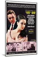 The V.I.P.S, from Left, Richard Burton, Elizabeth Taylor, 1963-null-Mounted Art Print