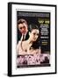 The V.I.P.S, from Left, Richard Burton, Elizabeth Taylor, 1963-null-Framed Art Print