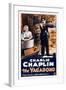 THE VAGABOND, from left: Edna Purviance, Charlie Chaplin, 1916-null-Framed Art Print