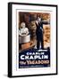 THE VAGABOND, from left: Edna Purviance, Charlie Chaplin, 1916-null-Framed Art Print