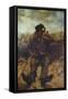 The Vagabond-Gustave Courbet-Framed Stretched Canvas