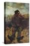 The Vagabond-Gustave Courbet-Stretched Canvas