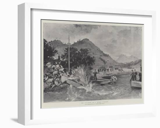 The Vagaries of a Dummy Torpedo-Henry Charles Seppings Wright-Framed Giclee Print