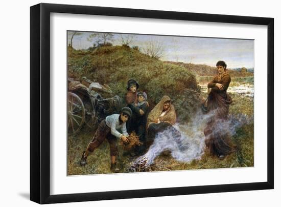 The Vagrants, 1868-Fred Walker-Framed Giclee Print