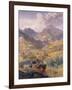 The Val D'Aosta, 1858-John Brett-Framed Giclee Print