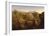 The Vale and Temple of Segestae, Sicily, 1844 (Oil on Canvas)-Thomas Cole-Framed Giclee Print