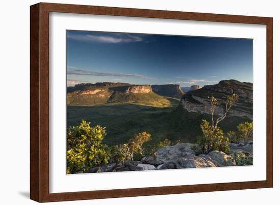 The Vale Do Pati Seen from Pai Inacio Mountain-Alex Saberi-Framed Photographic Print