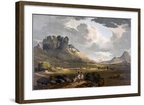 The Vale of Calaat, Ethiopia, C.1800-Henry Salt-Framed Giclee Print