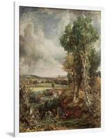 The Vale of Dedham, 1828-John Constable-Framed Giclee Print